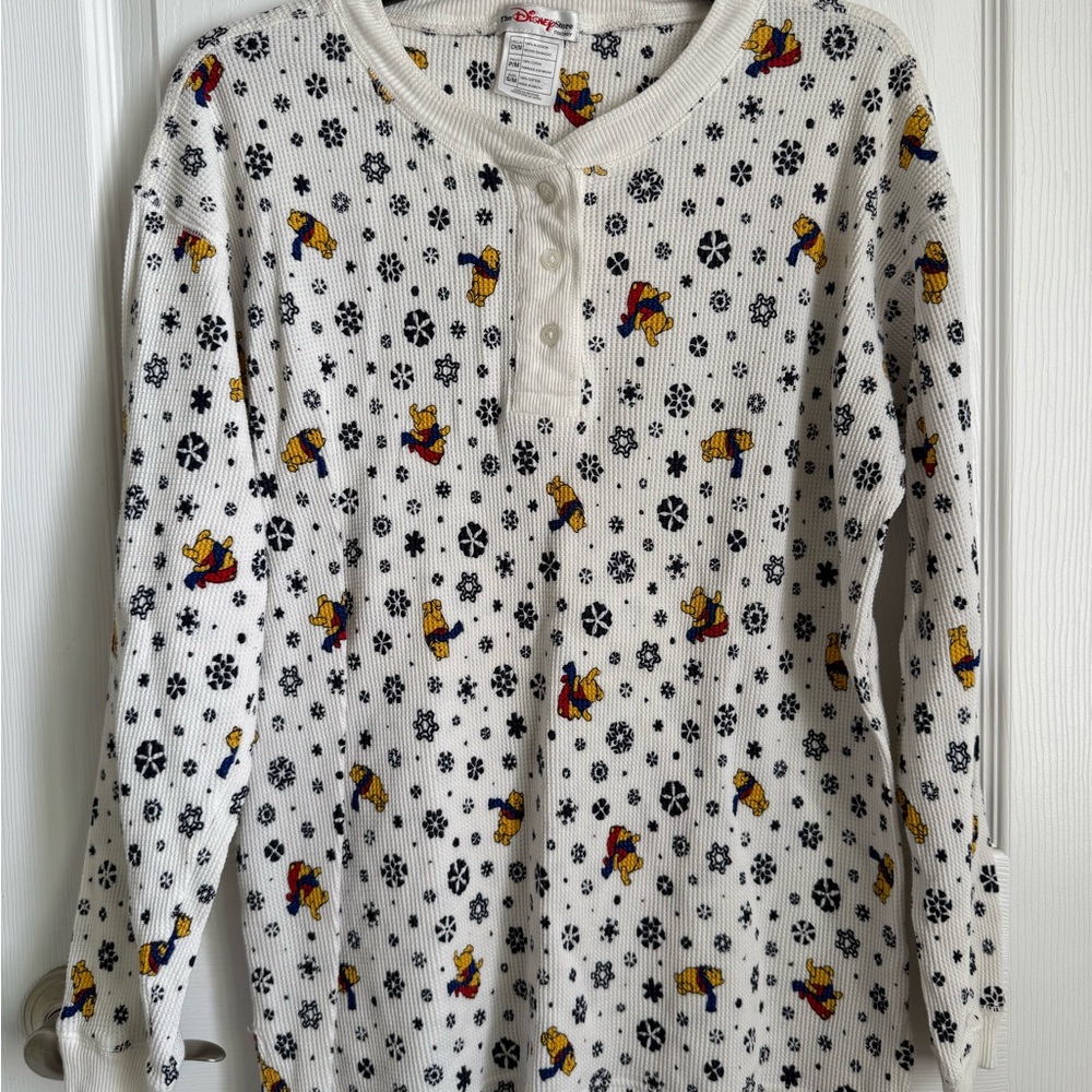 Vintage Disney Winnie the Pooh Pj thermal set - Picture 3 of 11
